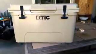 My RTIC 45 Cooler Review [upl. by Irat]