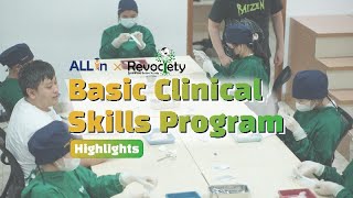 ALLIN EDUSPACE X REVOCIETY PRESENTS BASIC CLINICAL SKILLS WORKSHOP [upl. by Attevaj]