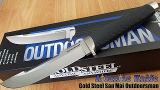 COLD STEEL SAN MAI OUTDOORSMAN VG10 LIMITED EDITION FIXED KNIFE 35AP [upl. by Eilla]