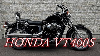 HONDA VT400S【中古車紹介＆エンジン始動】 [upl. by Adigun]