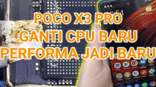 CARA GANTI CPU POCO X3 PRO [upl. by Milewski883]