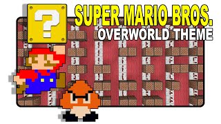 Super Mario Bros quotOverworld Themequot  Minecraft Xbox NoteBlock Song [upl. by Aztinaj]