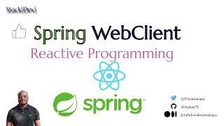 Spring WebClient Tutorial 2022 [upl. by Lavicrep]