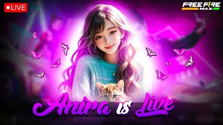 FREE FIRE LIVE👻 GAMER GIRL💀GUILD TEST LIVE freefirelive freefire aniralive tondegamer [upl. by Eceirehs]