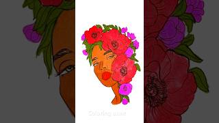 Relaxing coloring asmr coloringfun coloringforadults coloringbook funcoloring coloringpages [upl. by Rehpitsirhc495]