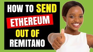 Remitano Nigeria Tutorial How to Withdraw amp Send Ethereum to MyEtherWallet [upl. by Hallutama]