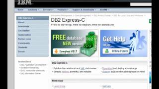 Downloading DB2 ExpressC [upl. by Lamaaj]