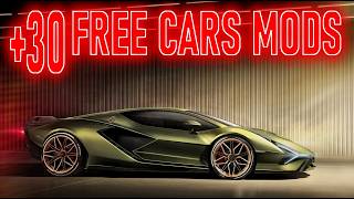 Assetto Corsa   30 FREE CARS MODS  2024  Download link 📁 [upl. by Ardnasirk337]