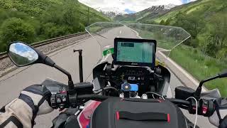 The Furka Pass furkapass bmwmotorrad roadtrip bmwr1250gsadventure [upl. by Surtimed821]