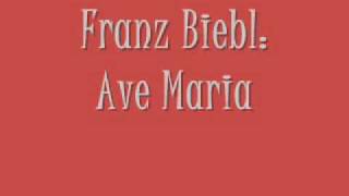 Franz Biebl Ave Maria [upl. by Cheke]