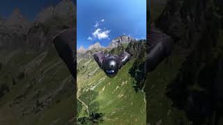 Grinding the Crack in VR 360 overcapture 😉 wingsuit flying basejump extreme adventure [upl. by Danieu772]