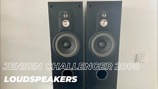 Jensen Challenger 2000 HiFi Loudspeakers [upl. by Nwahsud]