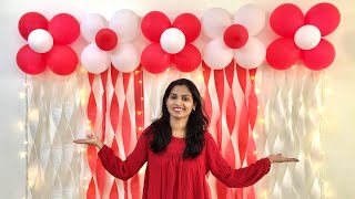 Very Easy Balloon Decoration Ideas  Balloon Decoration Ideas for any occasion at home [upl. by Toland]