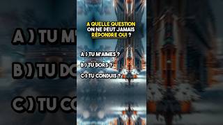 ✨Quelle Question Ont Ne Peut Jamais Répondre Oui🤨🤨TIKTOK [upl. by Cowan414]