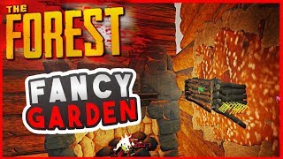 Fancy Wall Garden Building Tips  The Forest v071 [upl. by Stronski358]