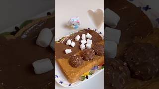 Ferrero rocher S’mores Toast 🍞 [upl. by Ttoile975]