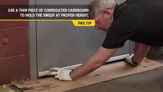 Xcluder Rodent Proof Door Sweep Installation Instructions [upl. by Moyers261]