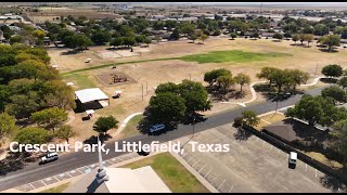 Crescent Park Littlefield Texas with DJI Air 3 [upl. by Donela]