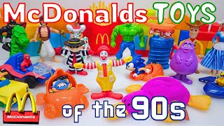 McDonalds Toys from the 90s [upl. by Elletnahs]