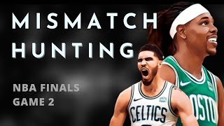 Why Boston gets easy shots and Dallas doesnt  NBA Finals Game 2 analysis [upl. by Atinal]