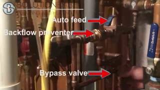 How to repressurise refill a combi boiler central heating systemwmv [upl. by Adall]