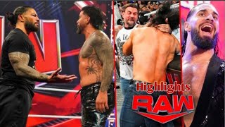 WWE Raw Highlights HD 15 Sep 2024  WWE Raw Highlights  WWE Roman Reigns  WWE [upl. by Packton83]