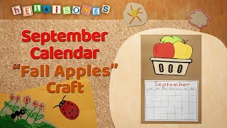 September Calendar  Crafts with Miss Kim [upl. by Engelhart688]