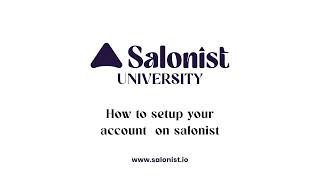 Getting Started with Salonist  Add Services amp Packages [upl. by Annaeoj707]