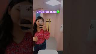 Office fits check Week3  shortsvideo officeoutfit ytshorts [upl. by Arhat806]