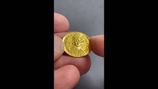 ANASTASIUS I MIB 4a Date 491498 AD Gold Solidus Constantinopolis Victory [upl. by Fregger]