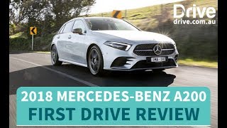 MercedesBenz A200 2018 First Drive Review  Drivecomau [upl. by Benny]