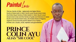 Celebration of Life for Prince Colin Ayu [upl. by Ammadis]