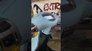 Review of the amazing Italica Age retro 50cc Scooter Moped Vespa Style Led lights best scooter [upl. by Vijnas593]