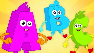 ABC Song Learn Alphabets and Phonics Rhymes for Children [upl. by Gilli]