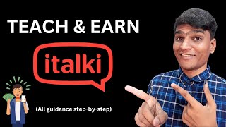 How to become a tutor on italki and earn money  italki application review [upl. by Bachman556]