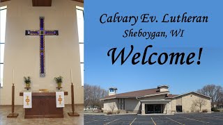 June 30 2024 – Sixth Sunday after Pentecost – Calvary Ev Lutheran Church Sheboygan WI [upl. by Mayce]