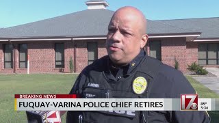 FuquayVarina police chief retires effective immediately town appoints acting police chief [upl. by Maroney988]