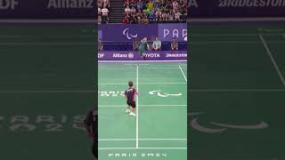 🏸😵 Para Badminton Insane Rally [upl. by Gar345]