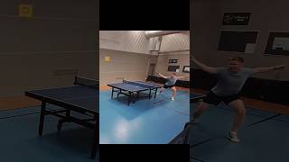 Penhold backhand kill edgeballs funnymoments funnyclips pingpong tabletennis [upl. by Madaih674]