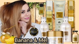 🍌🍯Banana e mel Prohair resenha completa [upl. by Adnopoz361]