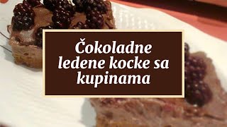 Čokoladne ledene kocke sa kupinama [upl. by Octavius]