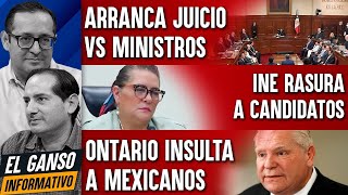 MARTES SORPRESA APROVECHAN ARANCELES ¡Y ARRANCAN JUICIO POLITICO PIÑA EN SHOCK NO TERMINA EL AÑO [upl. by Garretson]