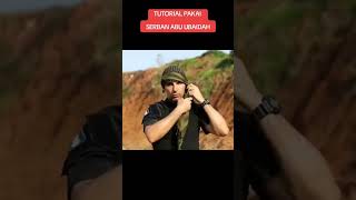 Tutorial memakai Serban tutorial viral abuubaidah savepalestine [upl. by Runstadler531]