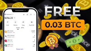 Get FREE 0030 BTC WITH WITHDRAWAL  easy tutorial [upl. by Audie906]