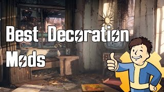 Fallout 4  Top Decoration Mods [upl. by Kimmel]