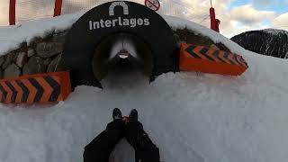 Courchevel 1650 Moriond Toboggan Racing Dec 2023 [upl. by Sage]