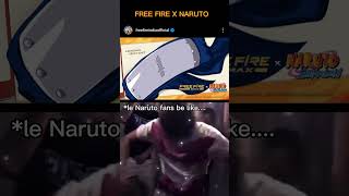 Free Fire X Naruto 😍 freefire shorts naruto viral shortsfeed [upl. by Ahsinrat703]