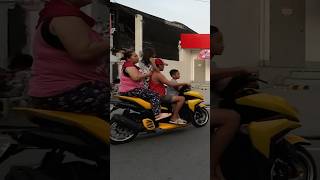 4 persons 0 helmets angelescity pampanga philippines [upl. by Ardekahs]