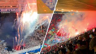 Hoffenheim vs VfB Stuttgart 03  Stadionvlog  PYRO SHOW 🔥  Hopp Beleidigungen 😨 [upl. by Nitfa]