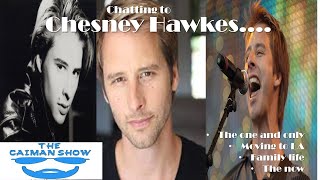 Chatting to Chesney Hawkes 2021  Chesney Hawkes interview  The Caiman Show  Episode 34 [upl. by Ecneret]